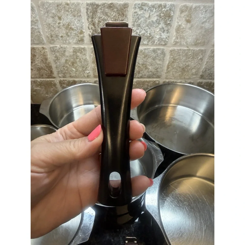 VTG 8 Piece Set of LETANG REMY Triplinox 18-10 Stainless Cookware France